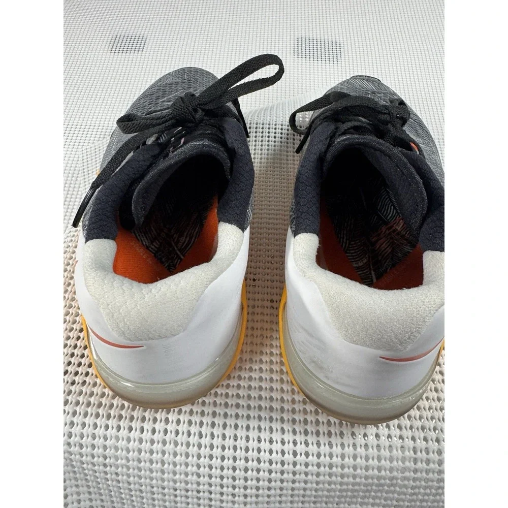 Nike Metcon 6 AMP Womens 7 Training CrossFit Shoes Gray Orange AO2982-081